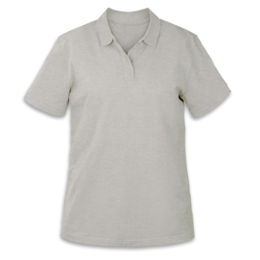 Heather Grey Carter Womens Polos